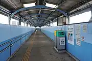 跨線橋内(2023年7月)