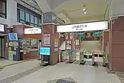 公園口改札（2023年1月）