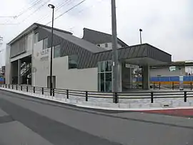 木曽川駅 駅舎