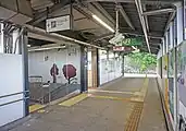 駅出入口（2022年7月）