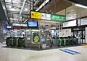 JR 熊谷駅改札口（2021年10月）