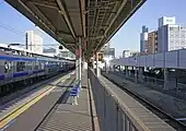 1・2番線ホーム（2022年2月）