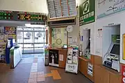 改札口(2024年3月)