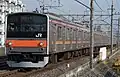 前面の行先表示器がLED化された編成（2018年2月20日 南流山駅）