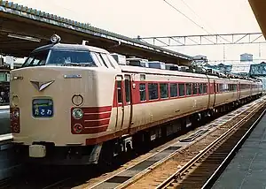 特急「たざわ」(1990年 青森駅)