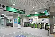 改札口（2023年5月）