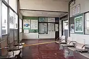駅舎内(2024年3月)