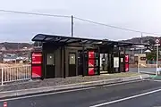BRT駅舎（2018年12月）