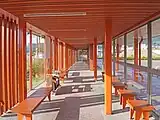 東口待合室(2022年9月)
