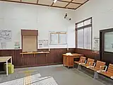 西口待合室(2022年9月)