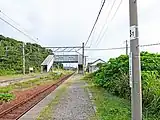 1番線ホーム(2022年9月)