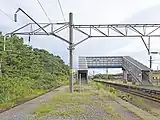 2番線ホーム(2022年9月)