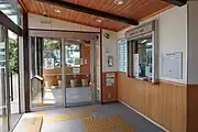 駅舎内(2023年7月)