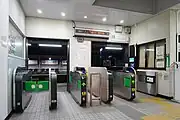 改札口(2023年8月)
