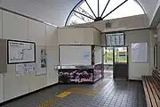 駅舎内(2023年5月)