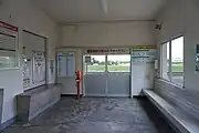 駅舎内(2023年7月)