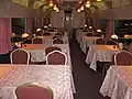 食堂車「グランシャリオ」JR東日本所属車の室内