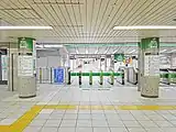 南改札（2022年12月）
