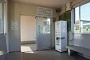 駅舎内(2023年7月)