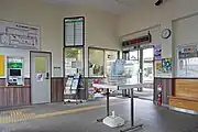 駅舎内（2023年5月）
