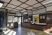 駅舎内(2023年7月)