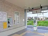 改札口（2022年9月）