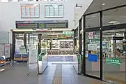 改札口(2022年8月)