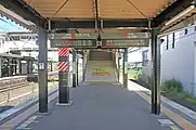 2・3番線ホーム(2022年8月)