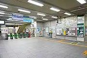 改札口(2023年1月)
