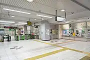 改札口（2023年1月）