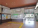 改札口（2022年9月）