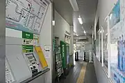 駅舎内（2023年9月）