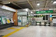 改札口（2023年8月）