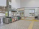 改札口（2022年12月）