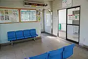 駅舎内(2023年7月)