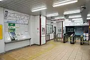 改札口(2023年8月)