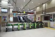 改札口（2024年1月）