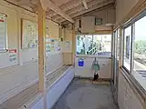 待合室内（2022年9月）