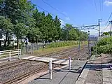 構内踏切(2022年9月)