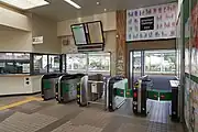 改札口(2023年5月)
