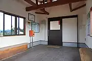 駅舎内(2023年6月)