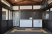 駅舎内(2023年7月)