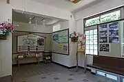駅舎内（2023年7月）