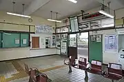 駅舎内（2023年5月）