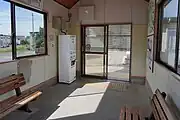 駅舎内(2023年9月)