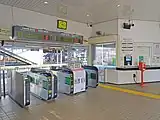 改札口（2022年11月）