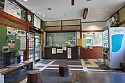 駅舎内（2023年9月）