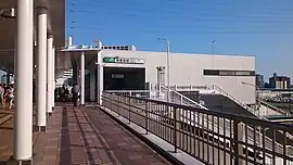 新自由通路完成後のJR海老名駅西口（2016年8月）
