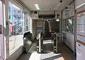 改札口（2021年9月）