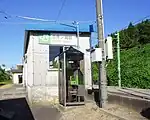 駅出入口（2021年9月）